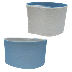 Shin Guard Stay (Reversible) - Light Blue/White GUARDSTAY03