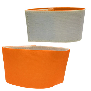 Shin Guard Stay (Reversible) - Orange/White GUARDSTAY13