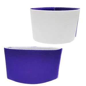 Shin Guard Stay (Reversible) - Purple/White GUARDSTAY12