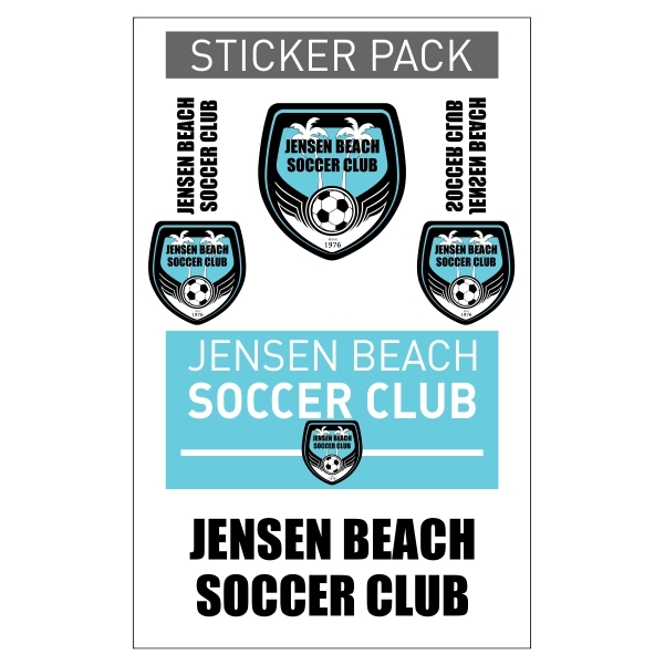 Jensen Beach Sticker Pack JB-STICKER