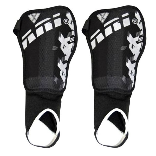 Vizari Napoli Flex Shinguard - Black/White VZSG70053