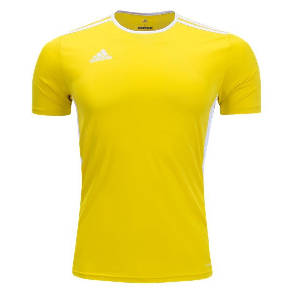 adidas Youth Entrada 18 Jersey - Solar Yellow/White CF1039