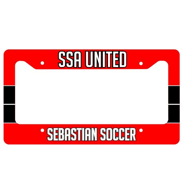 SSA United License Plate Frame SSALPFrame