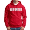 SSA United Hooded Sweatshirt - Red SSAHood