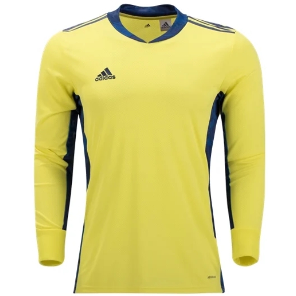 adidas adiPro 20 Youth Goalkeeper Jersey - Yellow/Navy FI4199