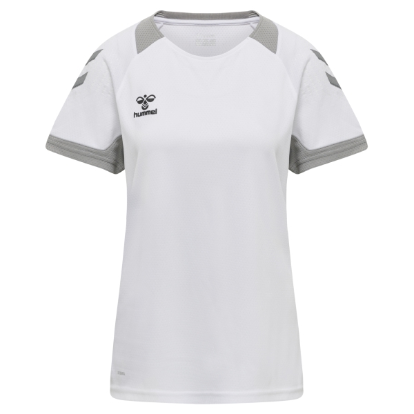 Hummel Women's Lead Poly Jersey - White/Black 207397-9001