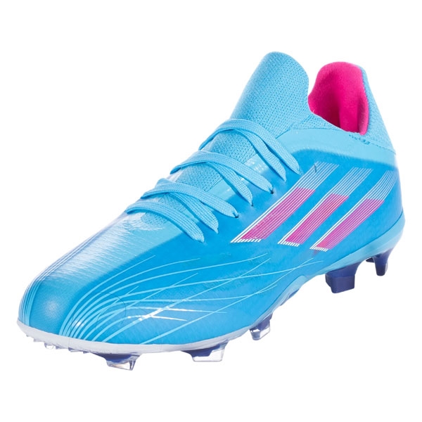 adidas Junior X SpeedFlow.1 FG - Blue/Pink GW7461