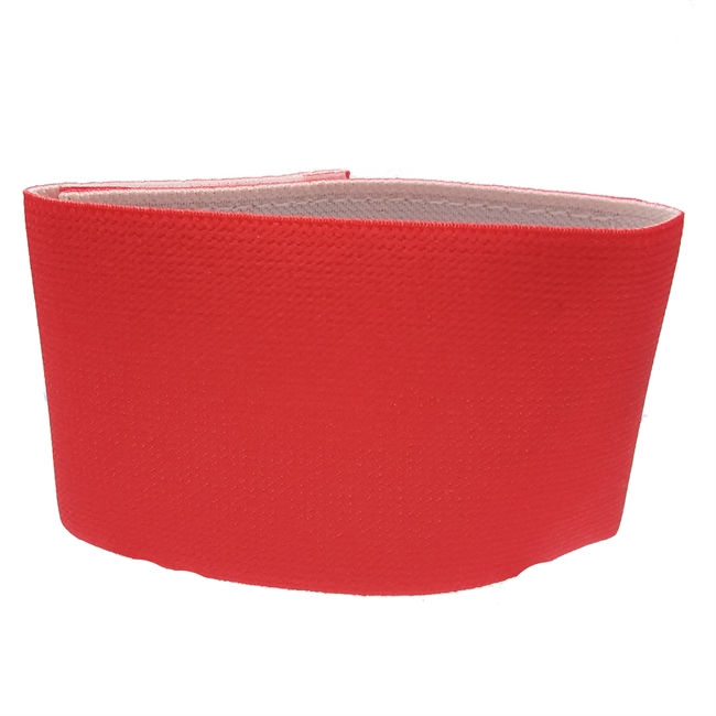 Shin Guard Stay (Reversible) - Red/White GUARDSTAY10