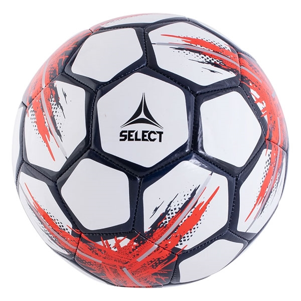 Select Classic Soccer Ball - White/Red 0388488789