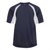 Badger Hook Tee - Navy/White 414400NW