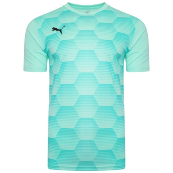 Puma Team Final 21 Graphic Jersey -  Glimmer Green 704150-21