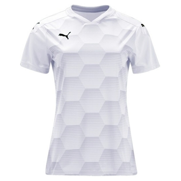 Puma Women's Team Final 21 Graphic Jersey - Puma White/Gray 704368-04