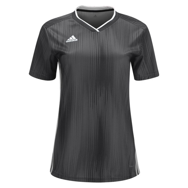 adidas Women's Tiro 19 Jersey - Dark Grey/White DP3187