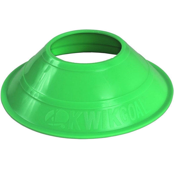 Kwik Goal Mini Disc Cones Hi-Vis - Green 6A1420201