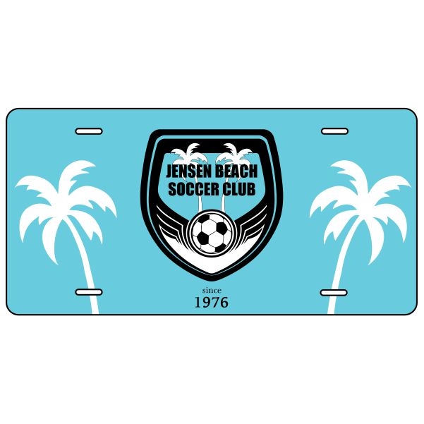 Jensen Beach License Plate  Jen-LicenseP