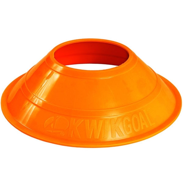 Kwik Goal Mini Disc Cones Hi-Vis - Orange 6A1420101