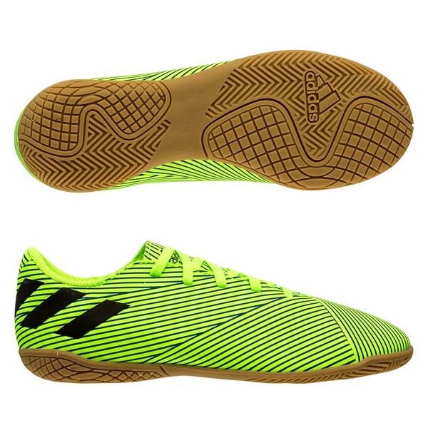 adidas Junior Nemeziz 19.4 IN - Lime/Black Indoor FV4012