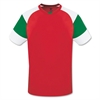 High Five Mundo Jersey - Red/Green High5MunRedGrn