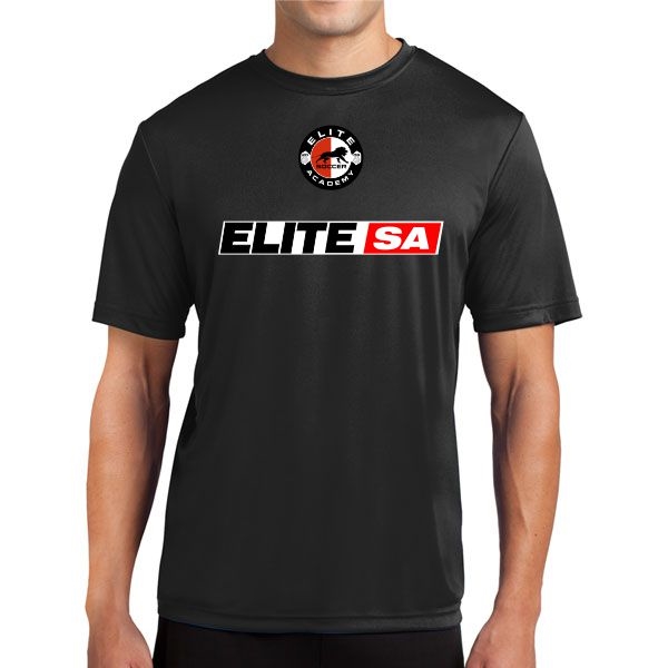 Elite Short Sleeve Performance Shirt - Black Elite-PTee