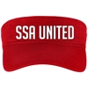 SSA United Visor - Red SSAVisor