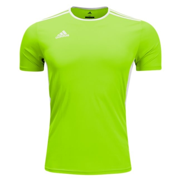 adidas Entrada 18 Jersey - Solar Green/White CE9758
