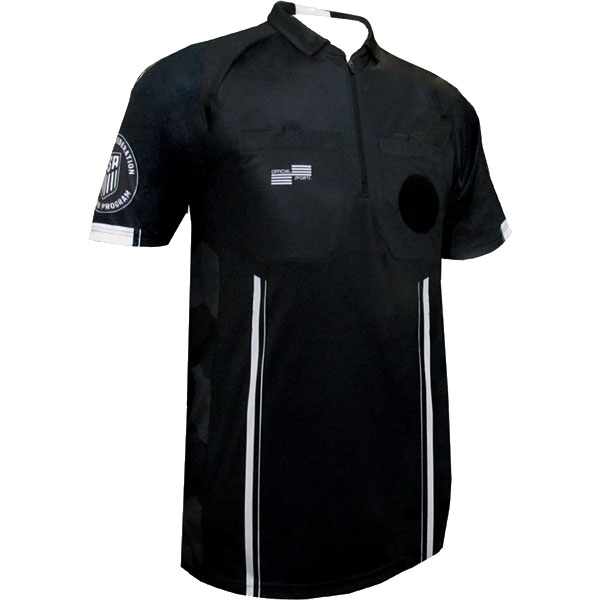 Official Sports USSF Pro Referee Jersey - Black 9072