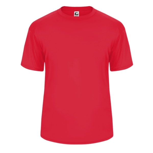 Badger C2 Youth Tee - Hot Coral 520000