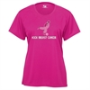 Badger Kick Breast Cancer Women's Tee - Hot Pink 4160HPW