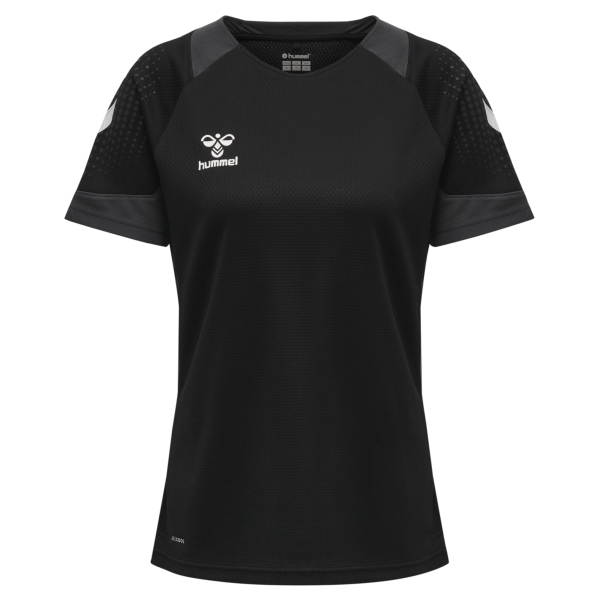 Hummel Women's Lead Poly Jersey - Black/White 207397-2001