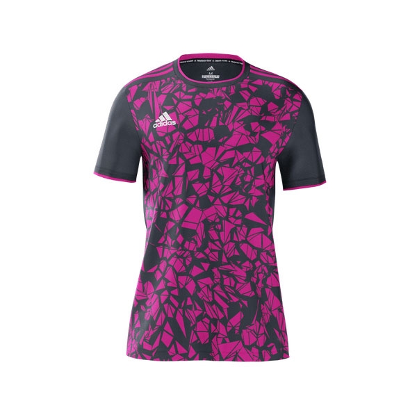 adidas mi Competition 21 Short Sleeve Goalkeeper Jersey - Onix/Shock Pink GL7248-OSP