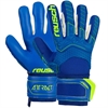 Reusch Attrakt Freegel S1 Finger Support - Deep Blue/Safety Yellow 5070230