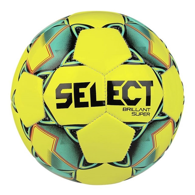 Select Brilliant Super Mini Soccer Ball - Neon Yellow 201591