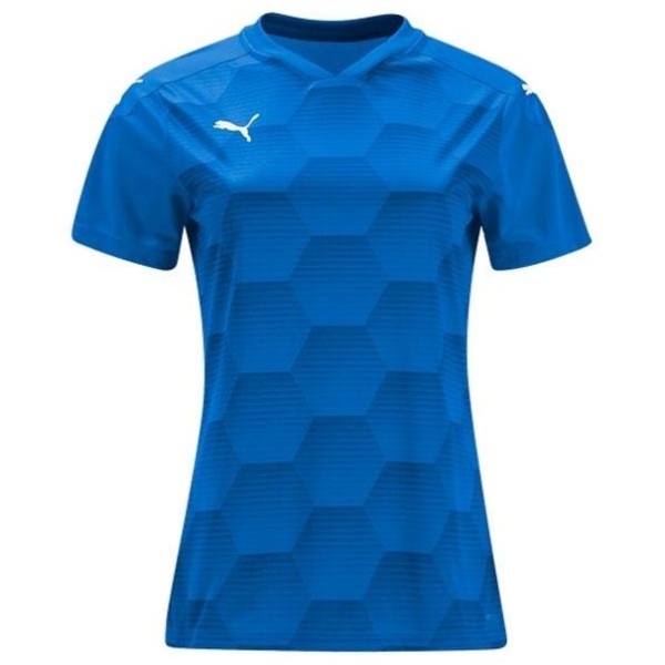 Puma Women's Team Final 21 Graphic Jersey - Electric Blue/Team Power Blue 704368-02