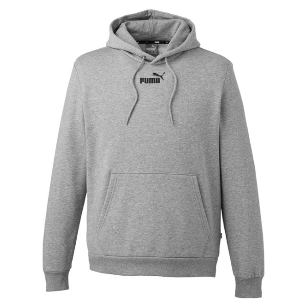 Puma Essential Fleece Hoodie - Grey/Black 596990
