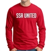 SSA United Long Sleeve T-Shirt - Red SSALTee