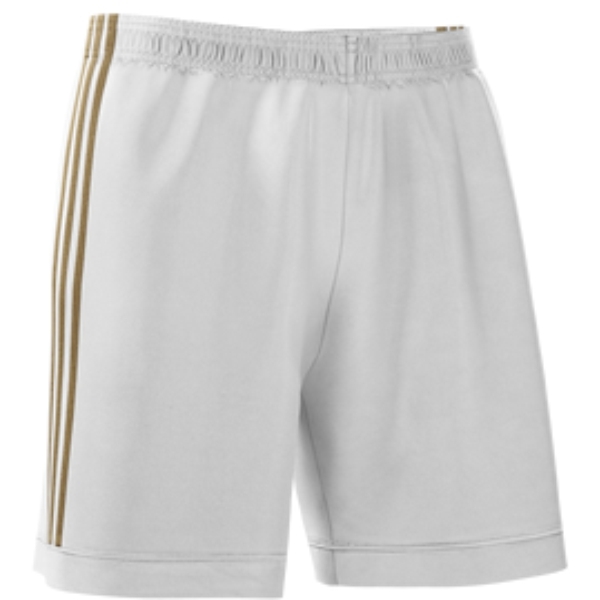 adidas mi Squadra 17 Shorts - White/Gold CF0394 -WG