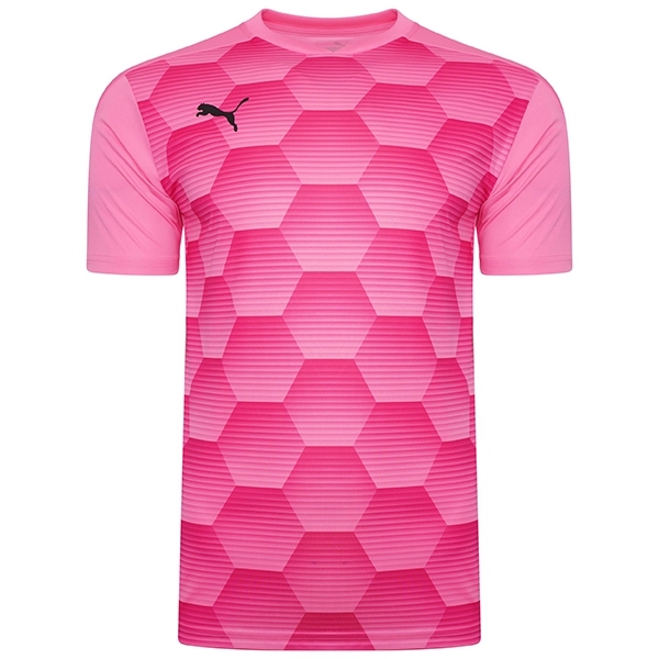 Puma Team Final 21 Graphic Jersey - Green Glimmer/Aqua Green 704150-22