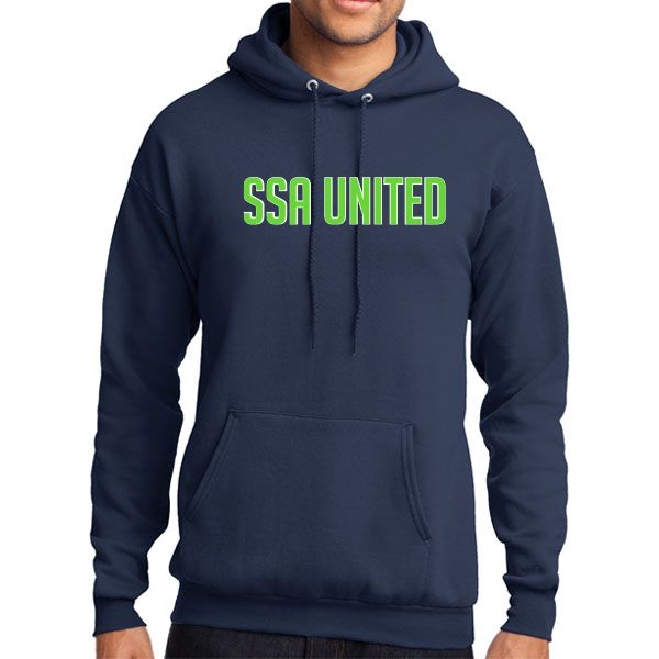 SSA United Hooded Sweatshirt - Navy SSAHoodNav