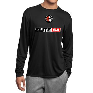 Elite SA Long Sleeve Performance Shirt - Black Elite-LPTee