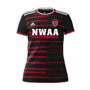 NWAA SC adidas Women's mi Competition 21 Jersey - Black/Red NWAA-GL7246-BR