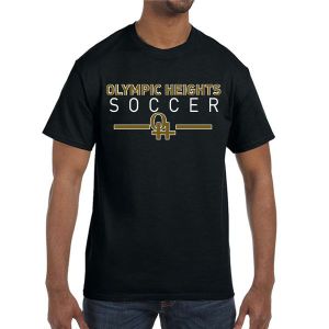 Olympic Heights T-Shirt - Black G500-OH