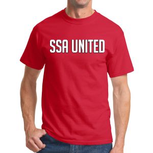 SSA United T-Shirt - Red SSATEE