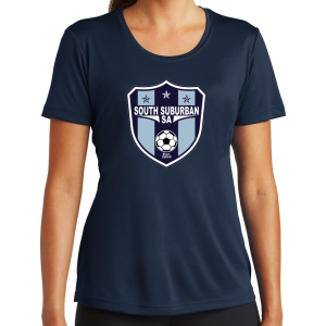 South Suburban Soccer Academy Women's Performance Shirt - Navy SSSA-LST350-N