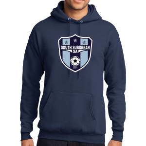 South Suburban Soccer Academy Hooded Sweatshirt - Navy SSSA-PC78H
