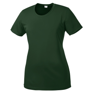 Sport Tek Women's Performance Shirt - Forest Green LST350-FG