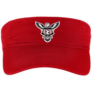 Texas United FC Custom Visor - Red CP45Red