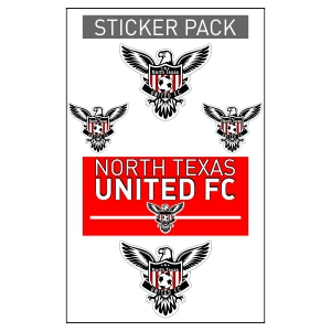 North Texas United Sticker Pack NTU-Sticker