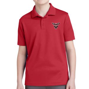 Texas United FC Youth Polo Shirt - Red YST640Red