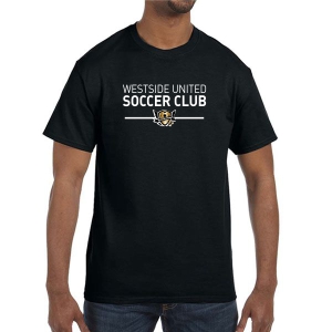 West Side United T-Shirt - Black WSU-G500