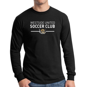 West Side United Long Sleeve T-Shirt - Black WSU-G5400